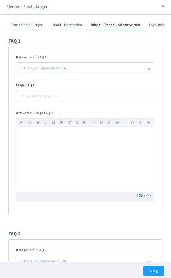 Shopware 6 FAQ Manager Plugin